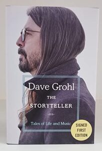 dave grohl signed”the storyteller: tales of life and music” hardcover book first edition