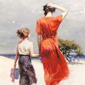 Pino,"Afternoon Stroll", Canvas