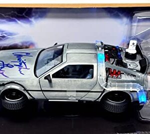 CHRISTOPHER LLOYD Signed"BACK TO THE FUTURE 2" 1:24 DeLorean BAS # WK69104