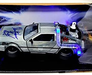 CHRISTOPHER LLOYD Signed"BACK TO THE FUTURE 2" 1:24 DeLorean BAS # WK69102