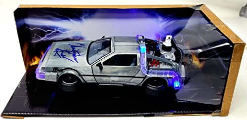 CHRISTOPHER LLOYD Signed"BACK TO THE FUTURE 2" 1:24 DeLorean BAS # WK69102