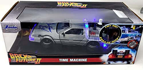 CHRISTOPHER LLOYD Signed"BACK TO THE FUTURE 2" 1:24 DeLorean BAS # WK69102