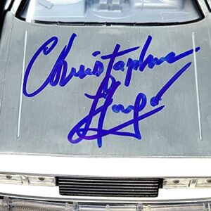 CHRISTOPHER LLOYD Signed"BACK TO THE FUTURE 2" 1:24 DeLorean BAS # WK69102