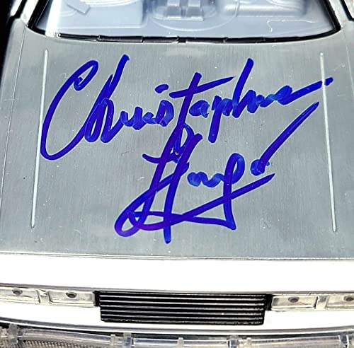 CHRISTOPHER LLOYD Signed"BACK TO THE FUTURE 2" 1:24 DeLorean BAS # WK69102