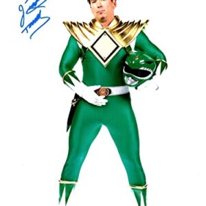 JASON DAVID FRANK Signed Auto Green Power Ranger TOMMY 11x14 Photo Beckett BAS