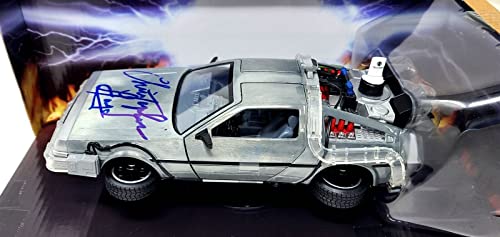 CHRISTOPHER LLOYD Signed"BACK TO THE FUTURE 2" 1:24 DeLorean BAS # WK69104