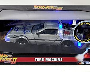 CHRISTOPHER LLOYD Signed"BACK TO THE FUTURE 2" 1:24 DeLorean BAS # WK69104