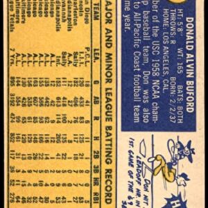 1970 Topps # 428 Don Buford Baltimore Orioles (Baseball Card) EX Orioles