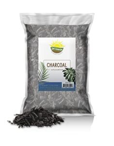 horticultural charcoal for indoor plants (4 quarts), hardwood soil amendment for orchids, terrariums, and gardening