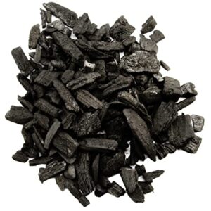 Horticultural Charcoal for Indoor Plants (4 Quarts), Hardwood Soil Amendment for Orchids, Terrariums, and Gardening