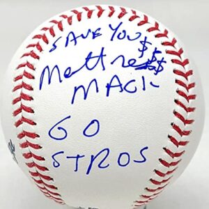 Jim"MATTRESS MACK" McIngvale Signed 2022 Astros World Series Baseball PSA/DNA