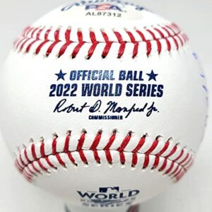 Jim"MATTRESS MACK" McIngvale Signed 2022 Astros World Series Baseball PSA/DNA