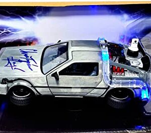 CHRISTOPHER LLOYD Signed"BACK TO THE FUTURE 2" 1:24 DeLorean BAS # WK69106