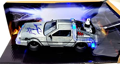 CHRISTOPHER LLOYD Signed"BACK TO THE FUTURE 2" 1:24 DeLorean BAS # WK69106