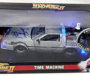 CHRISTOPHER LLOYD Signed"BACK TO THE FUTURE 2" 1:24 DeLorean BAS # WK69106