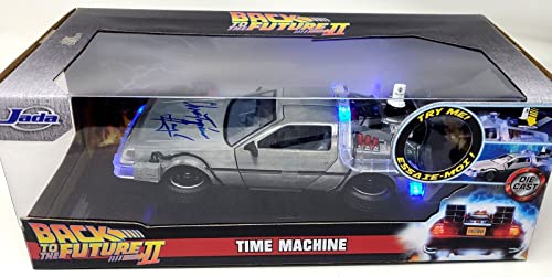 CHRISTOPHER LLOYD Signed"BACK TO THE FUTURE 2" 1:24 DeLorean BAS # WK69106