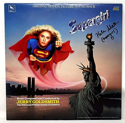 HELEN SLATER Signed Autographed"SUPERGIRL" Album Kara Zor-El Beckett BAS