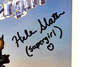 HELEN SLATER Signed Autographed"SUPERGIRL" Album Kara Zor-El Beckett BAS