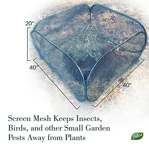 Gardeneer by Dalen Pop-Net Portable Protective Enclosure – Lightweight and Weatherproof – Easy DIY Installation – Safeguard Your Plants Against Garden Pests - 40" x 40" x 20"