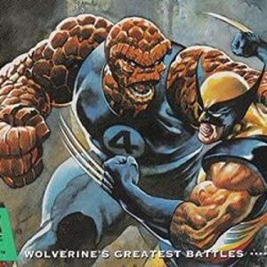 1994 Fleer Ultra #141 Wolverine vs. The Thing NonSport