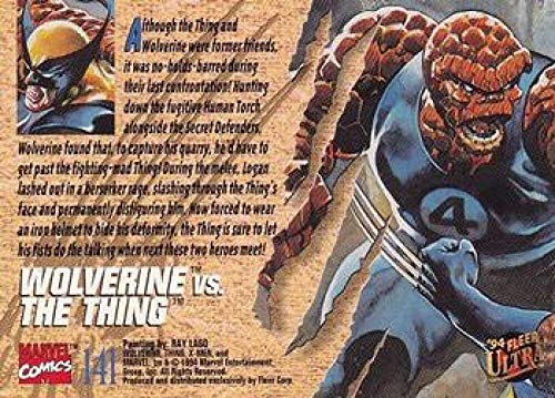 1994 Fleer Ultra #141 Wolverine vs. The Thing NonSport