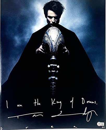 TOM STURRIDGE Signed Autographed SANDMAN"Lord Morpheus" 16x20 Photo Beckett BAS