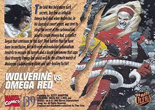 1994 Fleer Ultra #139 Wolverine vs. Omega Red NonSport