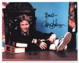 harry anderson (night court) 8×10 celebrity photo signed in-person