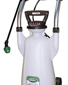 Scotts 190617 Lithium-ion Pump Zero Wheeled Sprayer, 3 Gallon, 3-Gallon, Powered Cart