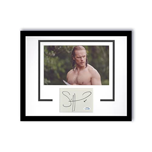 Sam Heughan"Outlander" AUTOGRAPH Signed Photo Framed 11x14 Custom Display ACOA