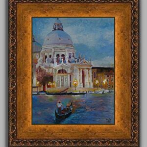 SOLD Santa Maria Cathedral, Venice - Grand Canal by internationally renown painter Yary Dluhos