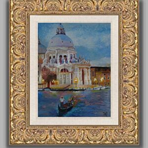 SOLD Santa Maria Cathedral, Venice - Grand Canal by internationally renown painter Yary Dluhos