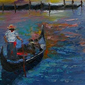 SOLD Santa Maria Cathedral, Venice - Grand Canal by internationally renown painter Yary Dluhos