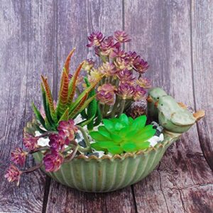 NWFashion Special Design Fun Garden Flower Planter Succulent Pot Planter (Bird)