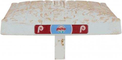 Philadelphia Phillies Game-Used Base vs. New York Yankees on August 6, 2020-2nd Base - Innings 7-9 - MLB Game Used Bases