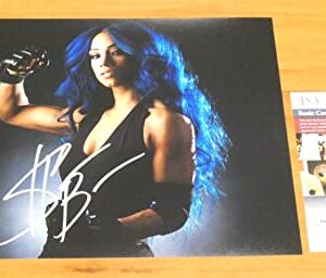 Sasha Banks Signed 8x10 Pro Wrestling Photo with JSA COA