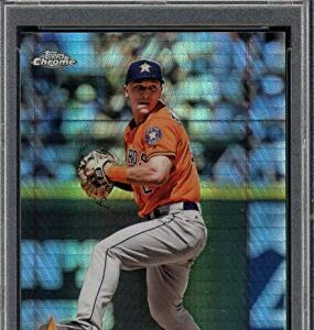 Alex Bregman 2018 Topps Chrome Prism Refractor Baseball Card #195 Graded PSA 10 GEM MINT