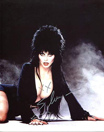 Cassandra Peterson Signed/Autographed Elvira Mistress of the Dark 8x10 glossy photo. Includes Fanexpo Fanexpo Certificate of Authenticity and Proof. Entertainment Autograph Original.