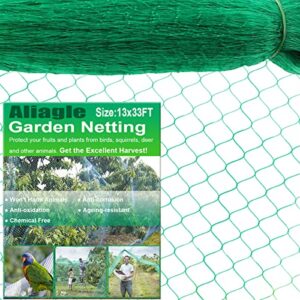 bird netting for garden protect vegetable plants and fruit trees, garden net doesn’t tangle and reusable fencing protect fruit vegetables from birds,deer,squirrels and other animals