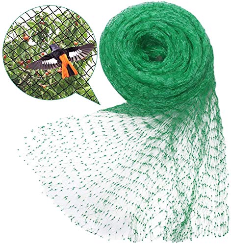 Bird Netting for Garden Protect Vegetable Plants and Fruit Trees, Garden Net Doesn't Tangle and Reusable Fencing Protect Fruit Vegetables from Birds,Deer,Squirrels and Other Animals