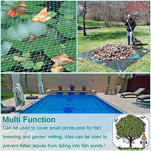 Bird Netting for Garden Protect Vegetable Plants and Fruit Trees, Garden Net Doesn't Tangle and Reusable Fencing Protect Fruit Vegetables from Birds,Deer,Squirrels and Other Animals