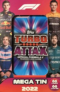 topps 2022 formula 1 racing future legends turbo attax sealed mega tin with mick schumacher and lando norris exclusive cards and 4 limited editions