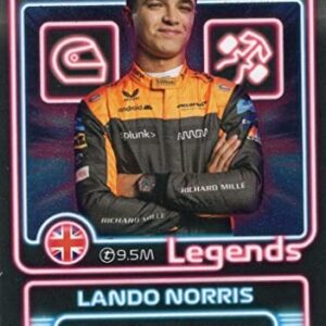 Topps 2022 Formula 1 Racing FUTURE LEGENDS Turbo Attax Sealed MEGA Tin with Mick Schumacher and Lando Norris Exclusive Cards and 4 Limited Editions