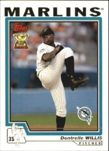 2005 topps rookie cup reprints baseball rookie card #135 dontrelle willis