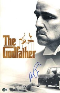 al pacino signed autographed the godfather 11×17 movie poster photo beckett coa