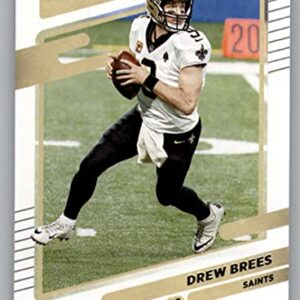 2021 Donruss #93 Drew Brees New Orleans Saints NFL Football Card NM-MT