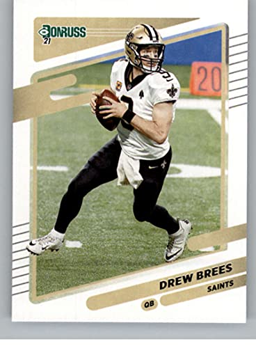 2021 Donruss #93 Drew Brees New Orleans Saints NFL Football Card NM-MT