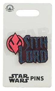 disney pin – star wars – sith lord with logo