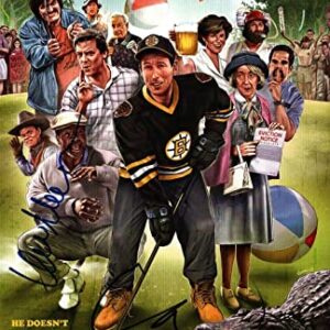 Adam Sandler & Kevin Nealon Signed Happy Gilmore 11x17 Poster Photo Beckett COA