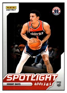 johnny davis rc 2022-23 panini instant spotlight rookies /965#10 wizards nm+-mt+ nba basketball